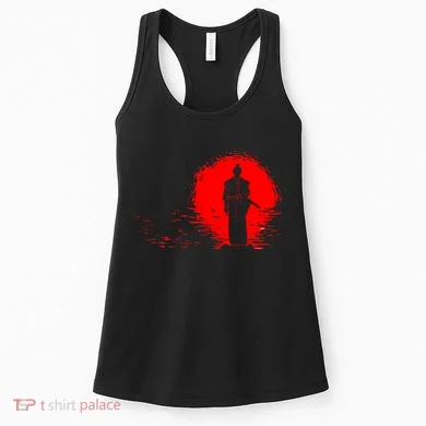 Samurai Red Sun Warrior Hollow Women's Tank Top