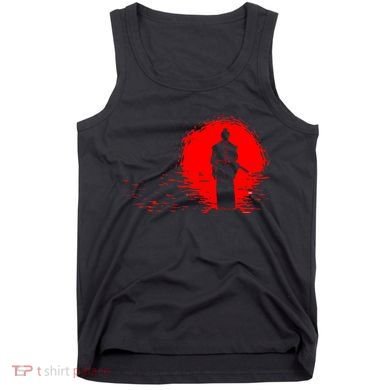 Samurai Red Sun Warrior Hollow Tank Top