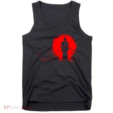 Samurai Red Sun Warrior Hollow Tank Top