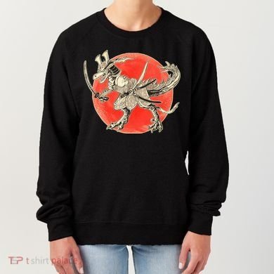 Samurai T-Rex Women's Sweatshirt