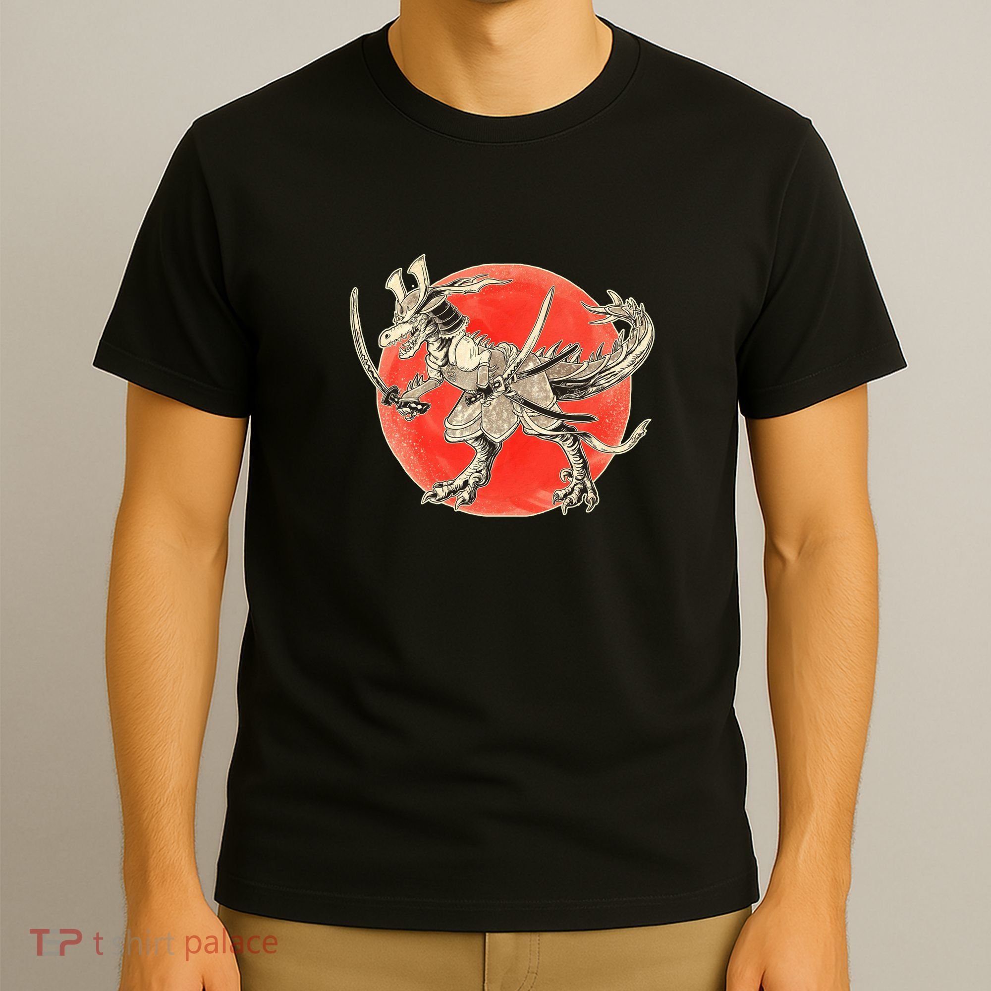 Samurai T-Rex T-Shirt