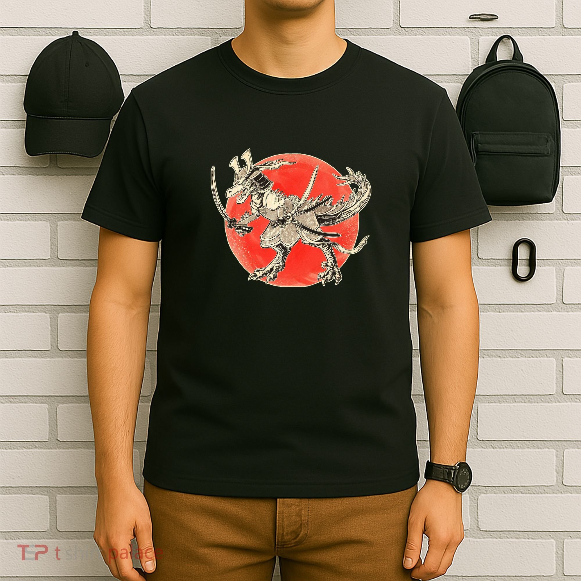 Samurai T-Rex T-Shirt