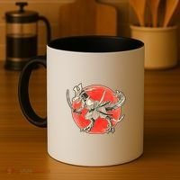 Samurai T-Rex Coffee Mug thumb 4