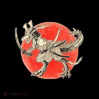 Samurai T-Rex Coffee Mug thumb 5