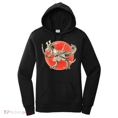 Samurai T-Rex Women's Hoodie