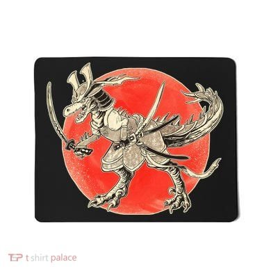 Samurai T-Rex Mousepad