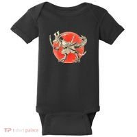 Samurai T-Rex Baby Bodysuit thumb 0