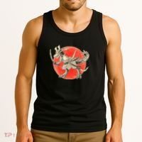 Samurai T-Rex Tank Top thumb 3
