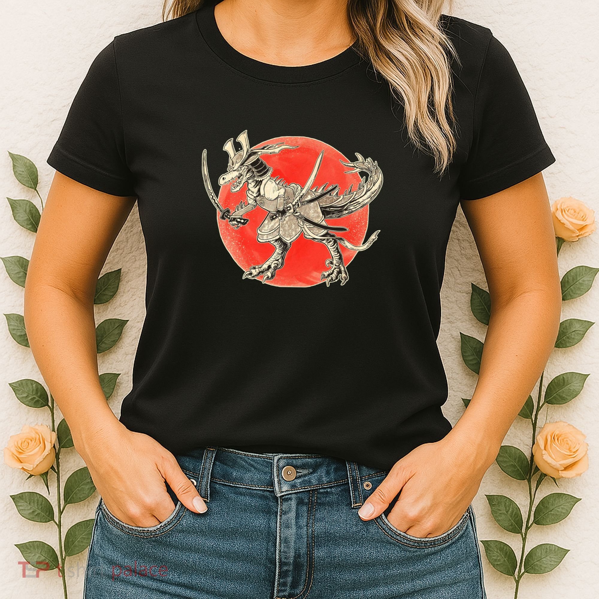 Samurai T-Rex Women's T-Shirt