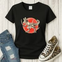 Samurai T-Rex Women's T-Shirt thumb 3