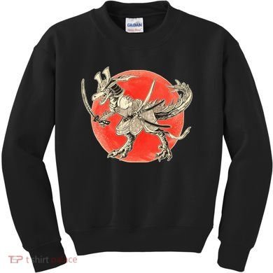 Samurai T-Rex Kids Sweatshirt