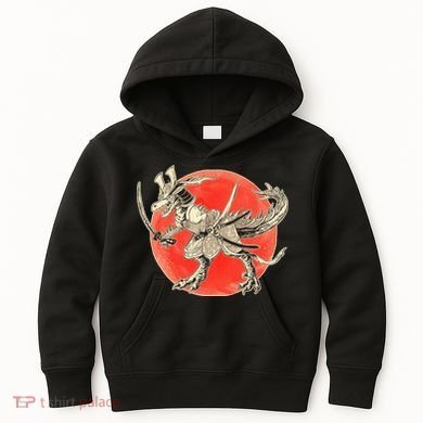 Samurai T-Rex Kids Hoodie