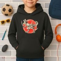 Samurai T-Rex Kids Hoodie thumb 2