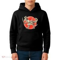 Samurai T-Rex Kids Hoodie thumb 4
