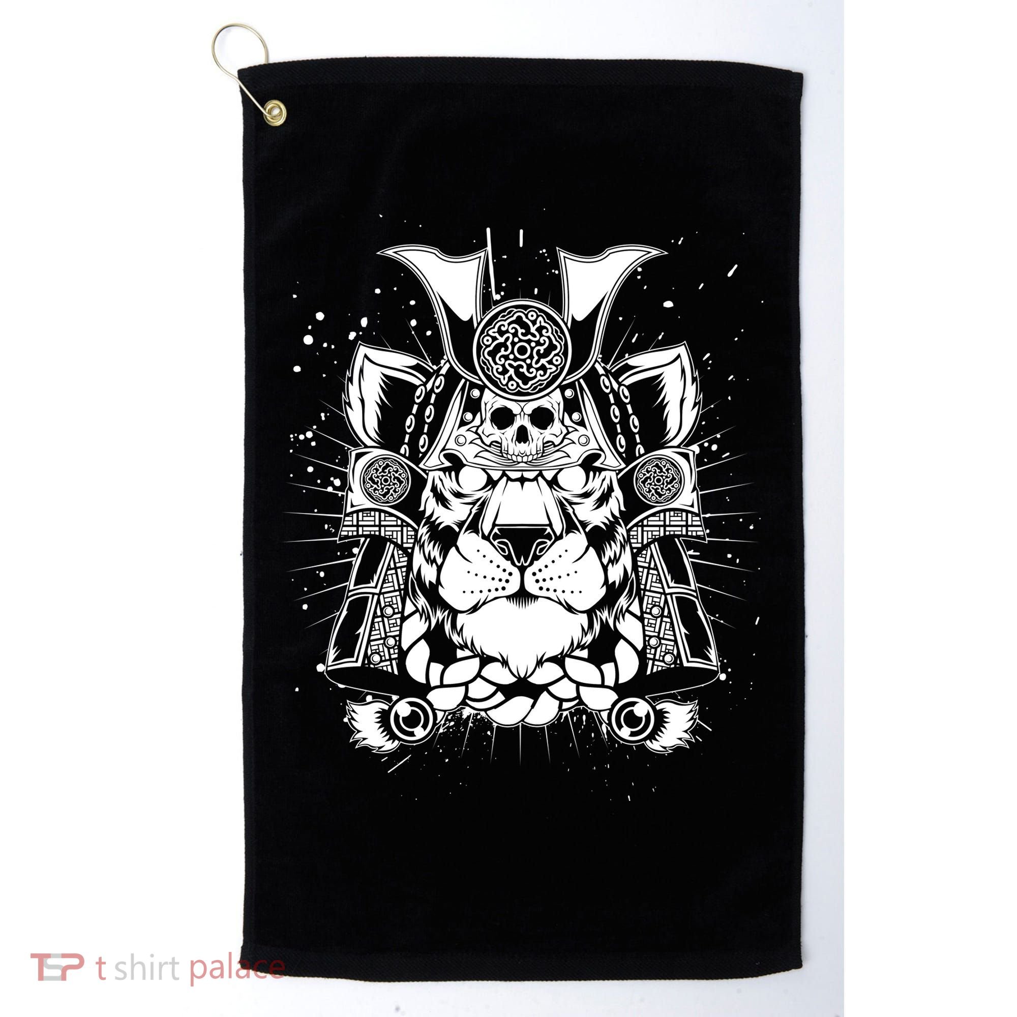 Samurai Tiger Golf Towel