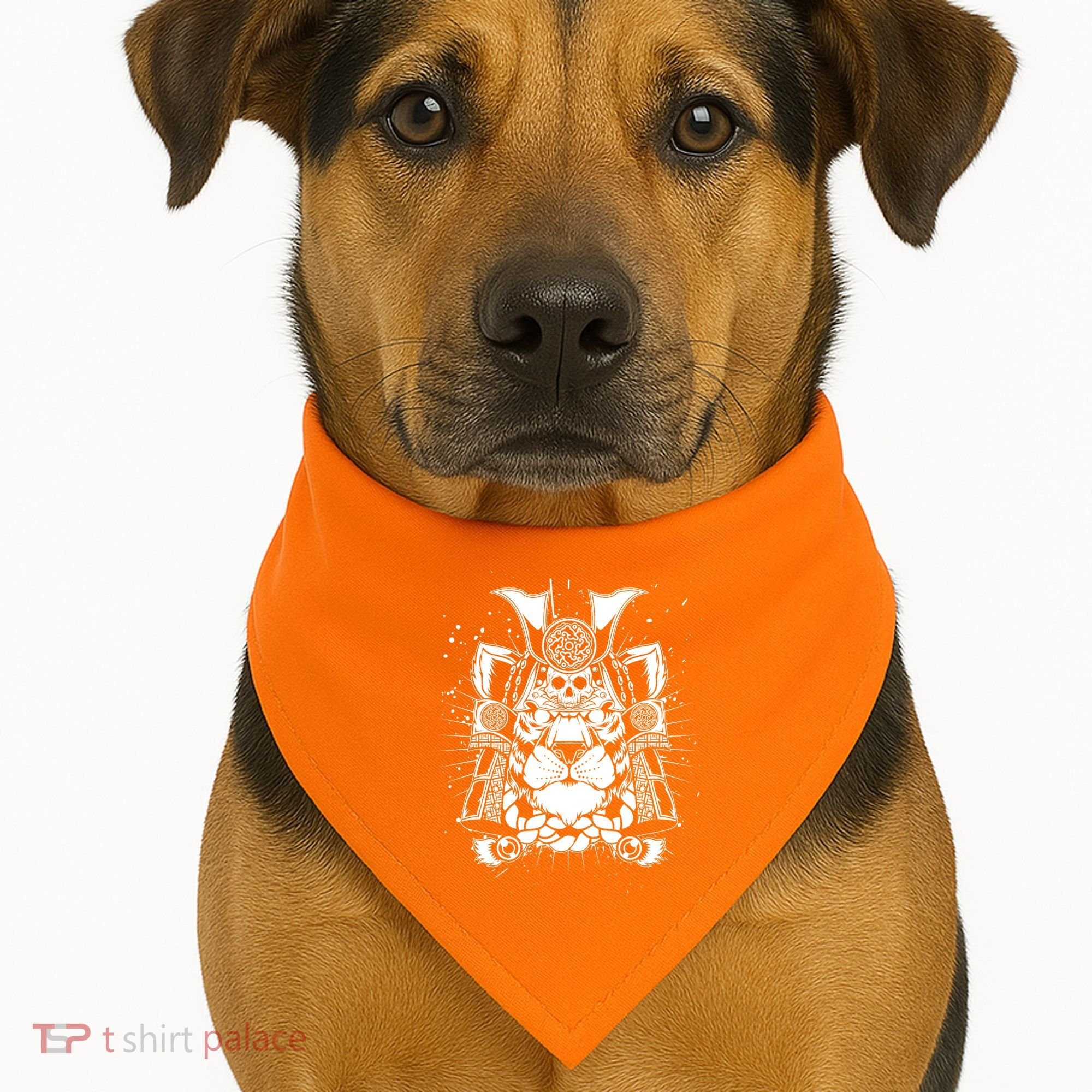 Samurai Tiger USA-Made Doggie Bandana