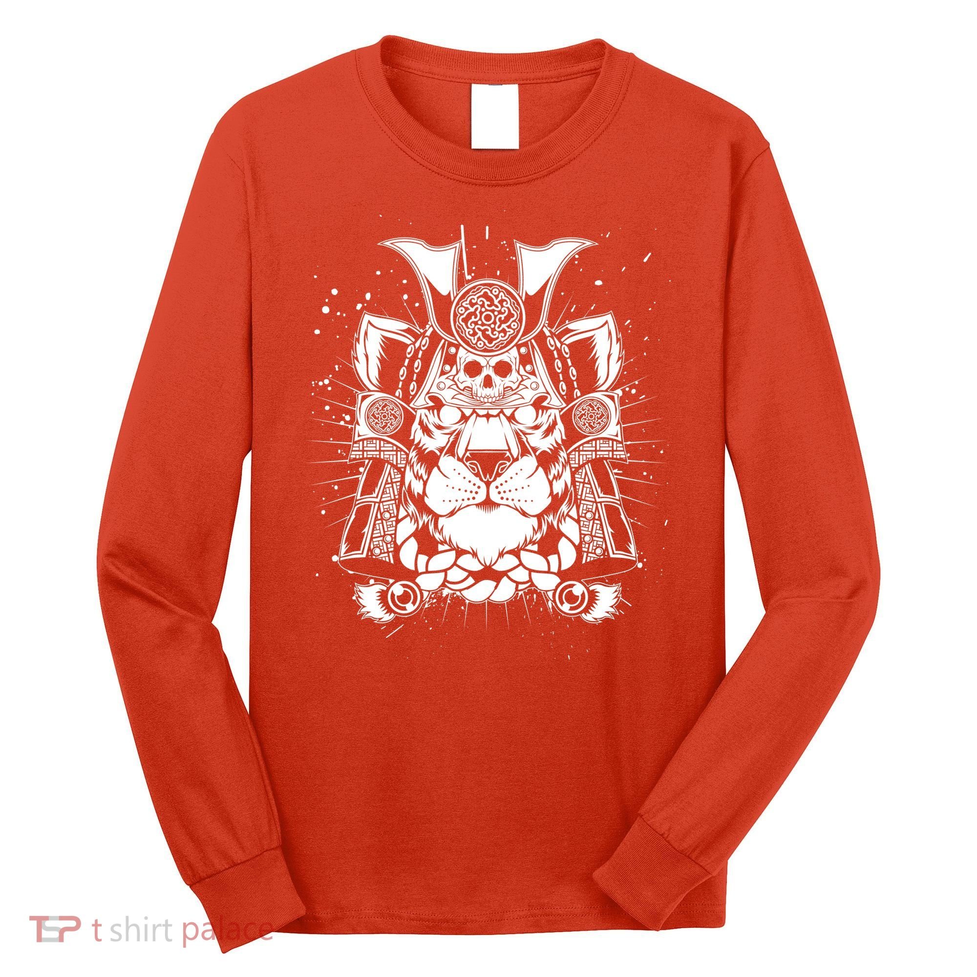 Samurai Tiger Long Sleeve Shirt