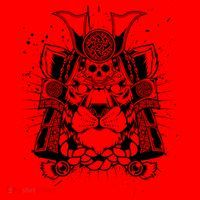 Samurai Tiger Santa Hat thumb 1