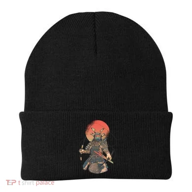 Samurai Warrior Fishing Beanie