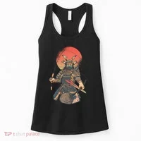 Samurai Warrior Fishing Women's Tank Top thumb 0
