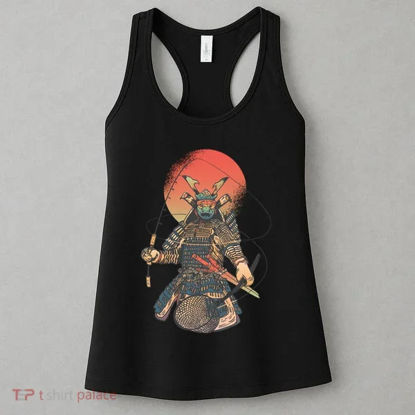 Samurai Warrior Fishing Women's Tank Top