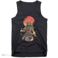 Samurai Warrior Fishing Tank Top thumb 0