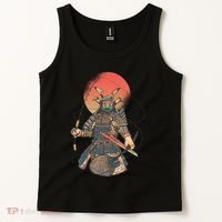 Samurai Warrior Fishing Tank Top thumb 2