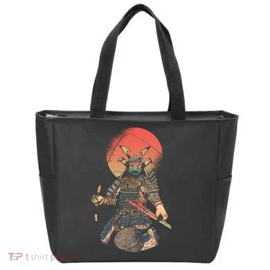 Samurai Warrior Fishing Tote Bag