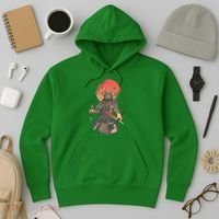 Samurai Warrior Fishing Hoodie thumb 3