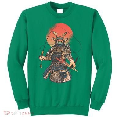 Samurai Warrior Fishing Sweatshirt