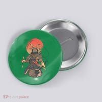 Samurai Warrior Fishing Button thumb 0