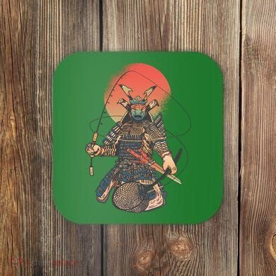 Samurai Warrior Fishing Coaster