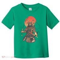 Samurai Warrior Fishing Toddler T-Shirt thumb 0