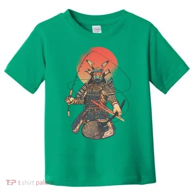 Samurai Warrior Fishing Toddler T-Shirt