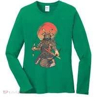 Samurai Warrior Fishing Women's Long Sleeve Shirt thumb 0