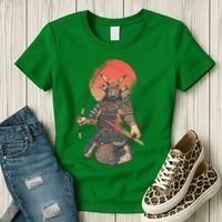 Samurai Warrior Fishing Women's T-Shirt thumb 3