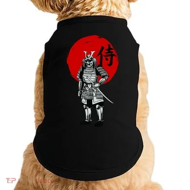 Samurai Warrior Graphic Doggie Tank