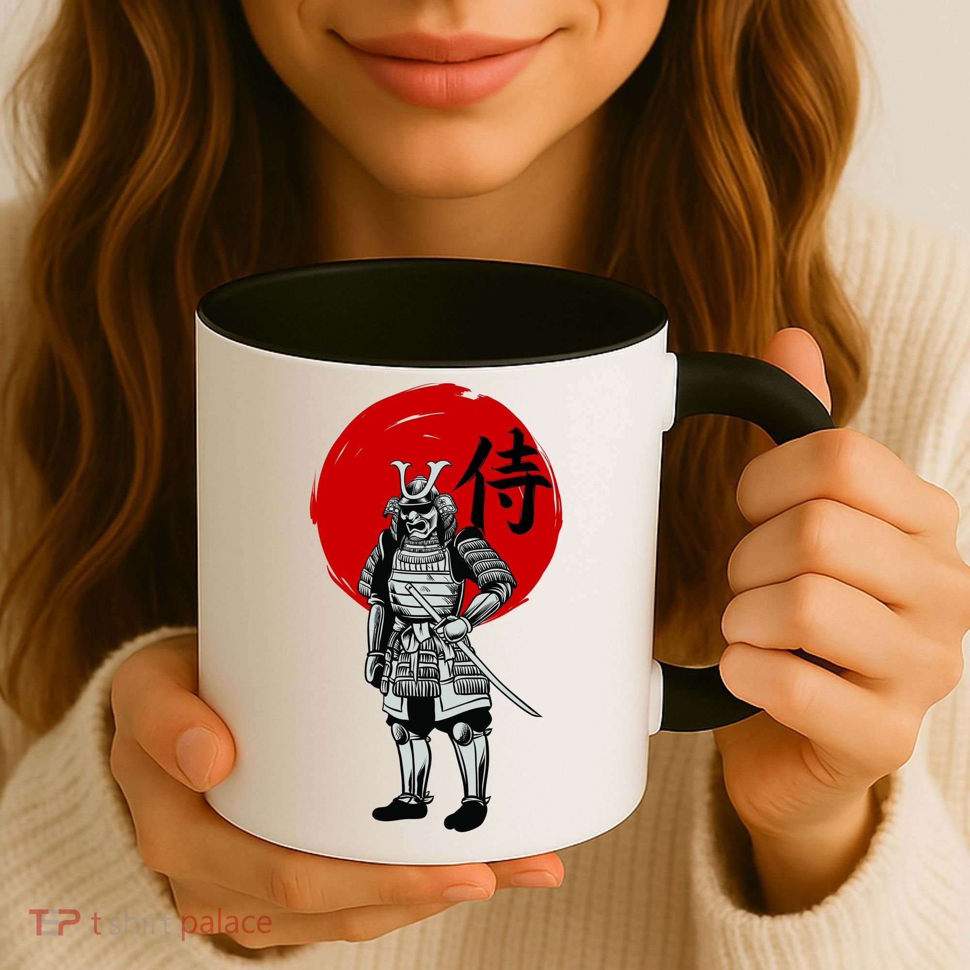 Samurai Warrior Graphic Coffee Mug