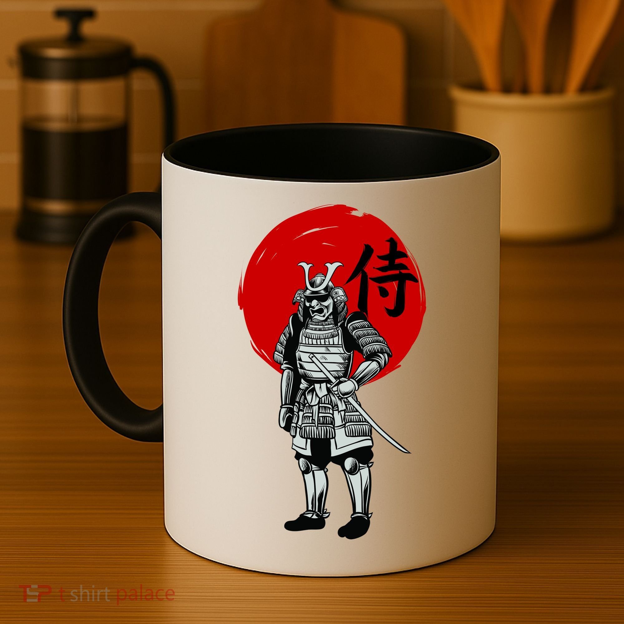 Samurai Warrior Graphic Coffee Mug