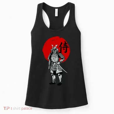 Samurai Warrior Graphic Women's Tank Top
