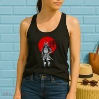 Samurai Warrior Graphic Women's Tank Top thumb 2