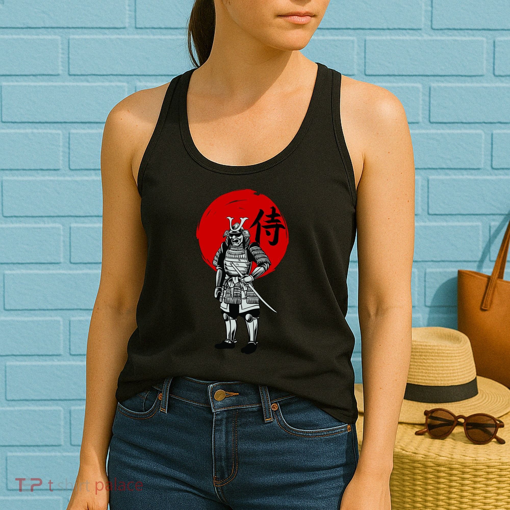 Samurai Warrior Graphic Women's Tank Top