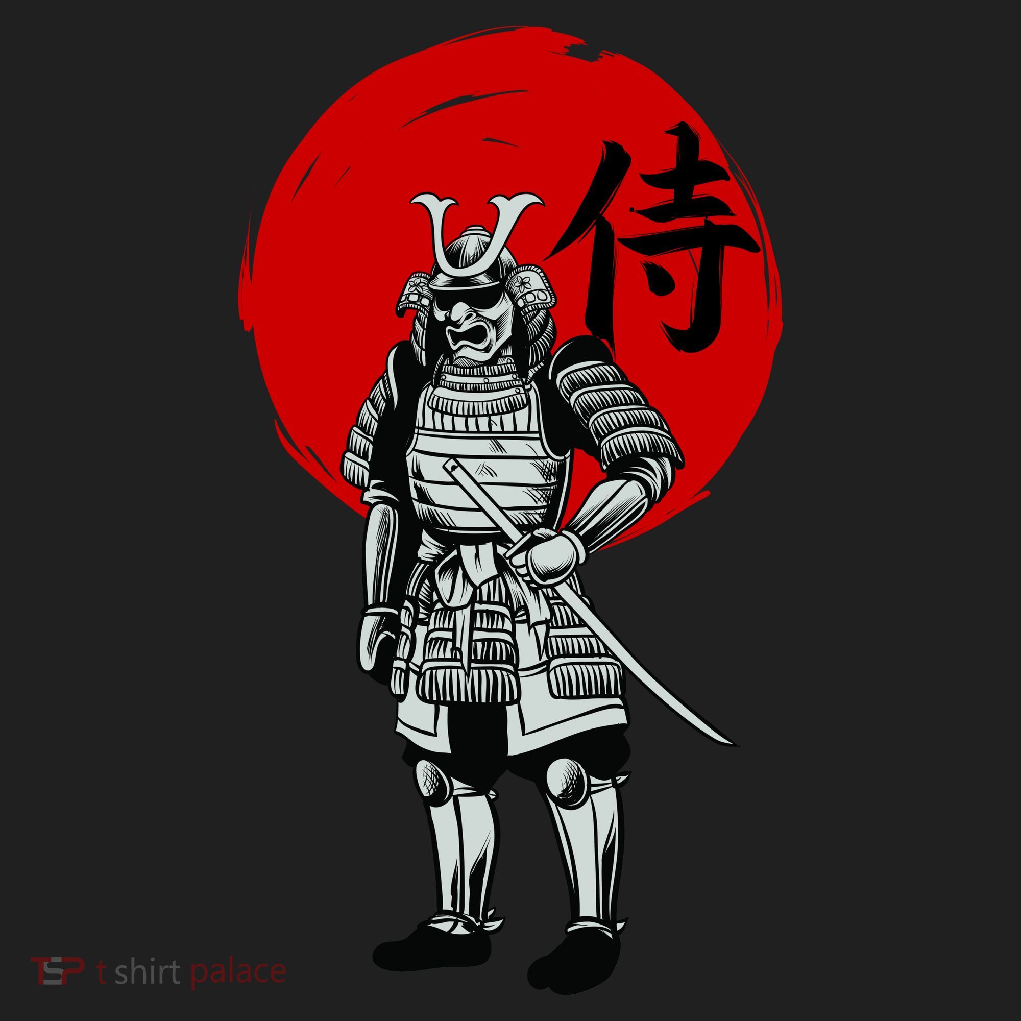 Samurai Warrior Graphic Hat