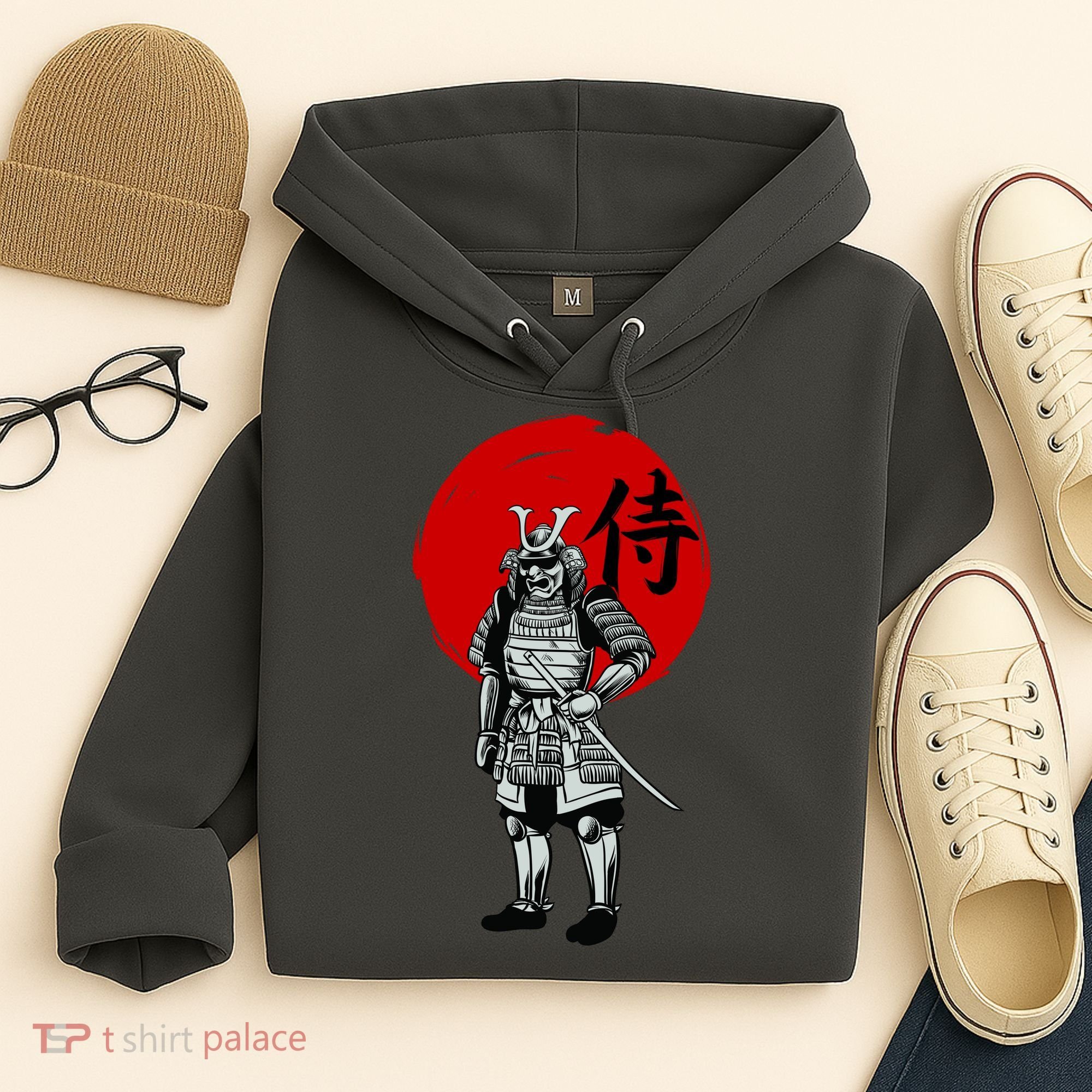 Samurai Warrior Graphic Hoodie