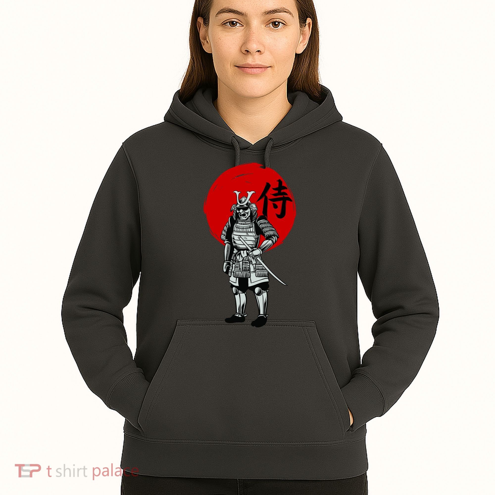 Samurai Warrior Graphic Hoodie