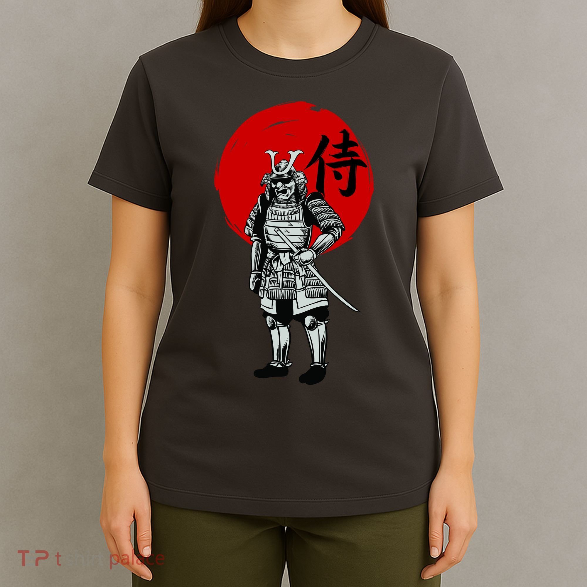 Samurai Warrior Graphic T-Shirt