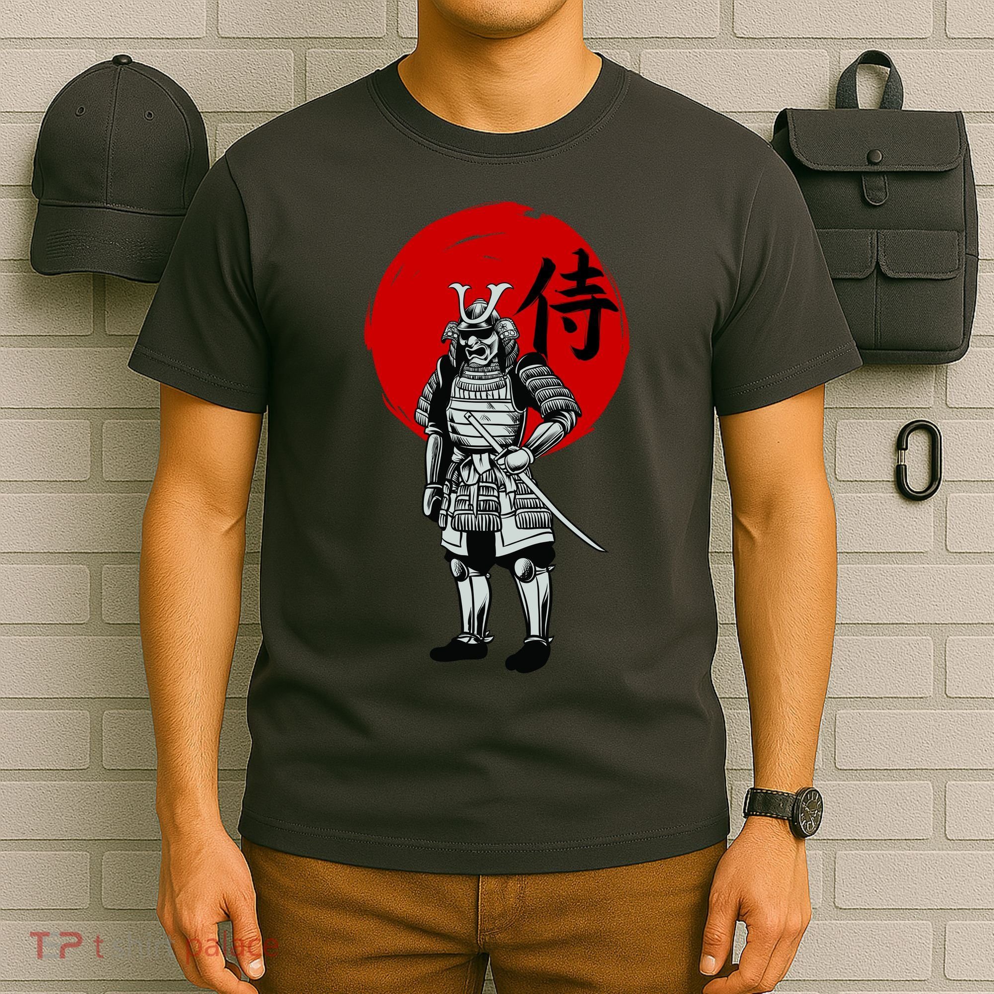 Samurai Warrior Graphic T-Shirt