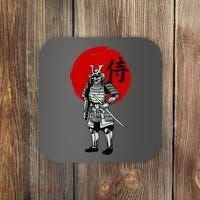 Samurai Warrior Graphic Coaster thumb 0