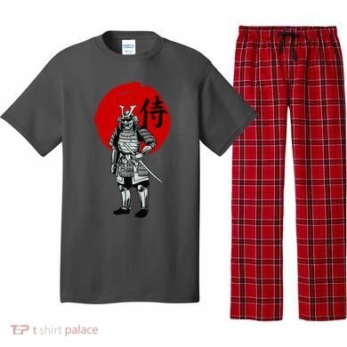 Samurai Warrior Graphic Pajama Set