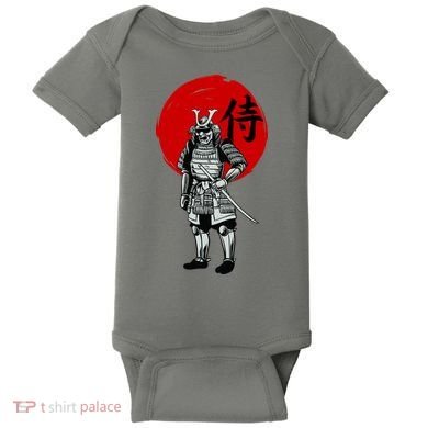 Samurai Warrior Graphic Baby Bodysuit